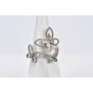 グラフ トリプルバタフライシルエット リング Au750 #53 買取実績【買取日：2025年8月17日】