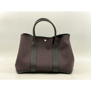 エルメス ガーデンパーティPM 黒 ネゴンダ×トワルオフィシエ SV金具 D刻印 買取実績【買取日：2025年9月5日】