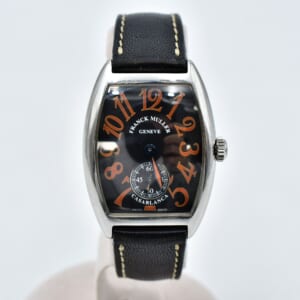 フランク ミュラー カサブランカ サハラ 黒文字盤 SS×革/手巻き 7500　S6　CASA 買取実績【買取日：2026年1月17日】