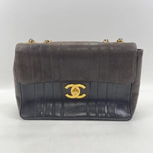 シャネル マドモアゼル Sフラップ Wチェーンショルダーバッグ 黒 ラムスキン GD金具 買取実績【買取日：2026年1月17日】