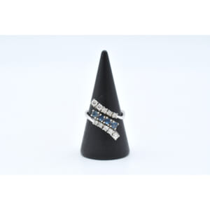 サファイアメレダイヤリング 1.51ct 750WG 買取実績【買取日：2026年1月24日】