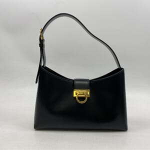 サルヴァトーレ フェラガモ ガンチーニショルダーバッグ 黒 レザー 買取実績【買取日：2026年1月19日】