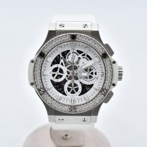 ウブロ ビックバン 白文字盤 ダイヤベゼル SS×ラバー/AT 311.SE.2010.RW.1104.JSM12 買取実績【買取日：2026年1月8日】