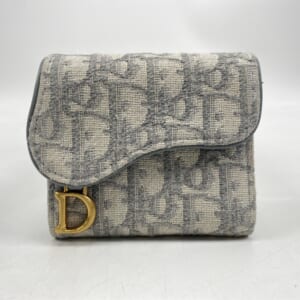 ディオール オブリーク サドル 三つ折り財布 グレー 買取実績【買取日：2026年1月7日】