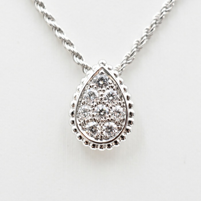 ブシュロン セルパンボエム ネックレス スモール K18WG JPN00466 ABランク