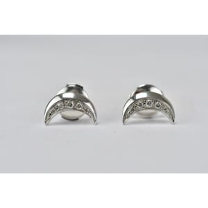 モーブッサン クレッセントムーン ピアス K18WG 買取実績【買取日：2023年2月1日】