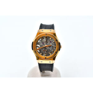 ウブロ クラシック フュージョン クラシコ スケルトン文字盤 革×YG/手巻 545.OX.0180.LR 買取実績【買取日：2025年9月6日】