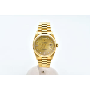 ロレックス デイデイト シャンパン文字盤 旧PD YG/AT 18238A 買取実績【買取日：2025年6月3日】