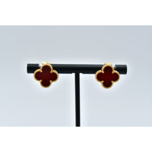 ヴァンクリーフ＆アーペル ヴィンテージアルハンブラ ネックレス カーネリアン 750YG VCARD40400 買取実績【買取日：2025年9月4日】