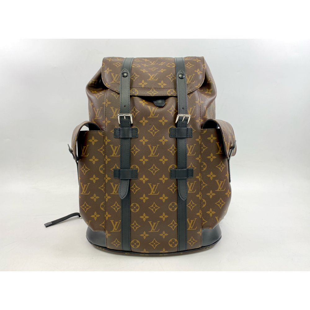 ルイ・ヴィトン モノグラムマカサー クリストファーPM M43735 Bランク