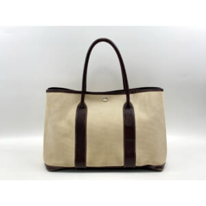 エルメス ガーデンパーティPM トワルアッシュ×ネゴンダ SV金具 □G刻印 買取実績【買取日：2025年9月3日】