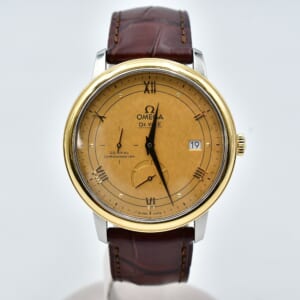 オメガ デヴィル プレステージ コーアクシャル パワーリザーブ シャンパン文字盤 SS×YG/AT 424.23.40.21.08.001 買取実績【買取日：2026年1月27日】