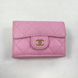 シャネル ココマーク コンパクトウォレット ピンク キャビア 買取実績【買取日：2025年11月6日】
