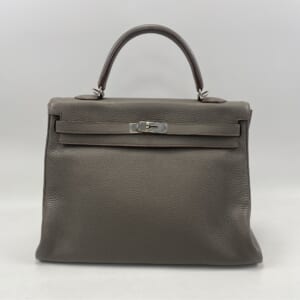 エルメス ケリー35 エタン トゴ SV金具 Q刻印 買取実績【買取日：2025年11月26日】