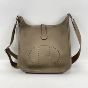 エルメス エブリンPM トリヨンクレマンス SV金具 エトゥープ K刻印 買取実績【買取日：2025年11月21日】