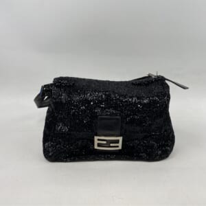 フェンディ マンマバケット ショルダーバッグ 黒×緑 ビーズ×ナイロン×レザー 買取実績【買取日：2026年1月6日】