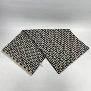 ディオール トロッター柄 マフラー ベージュ×ネイビー 買取実績【買取日：2026年1月7日】