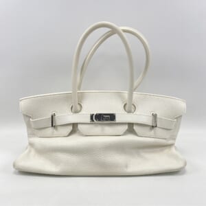 エルメス ショルダーバーキン 白 トリヨンクレマンス SV金具 □J刻印 W41 買取実績【買取日：2025年11月21日】
