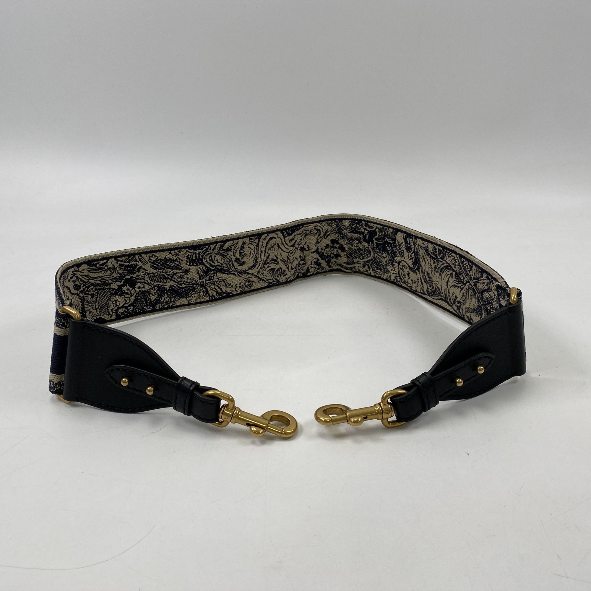 ディオール ロゴ ストラップ ネイビー ABランク