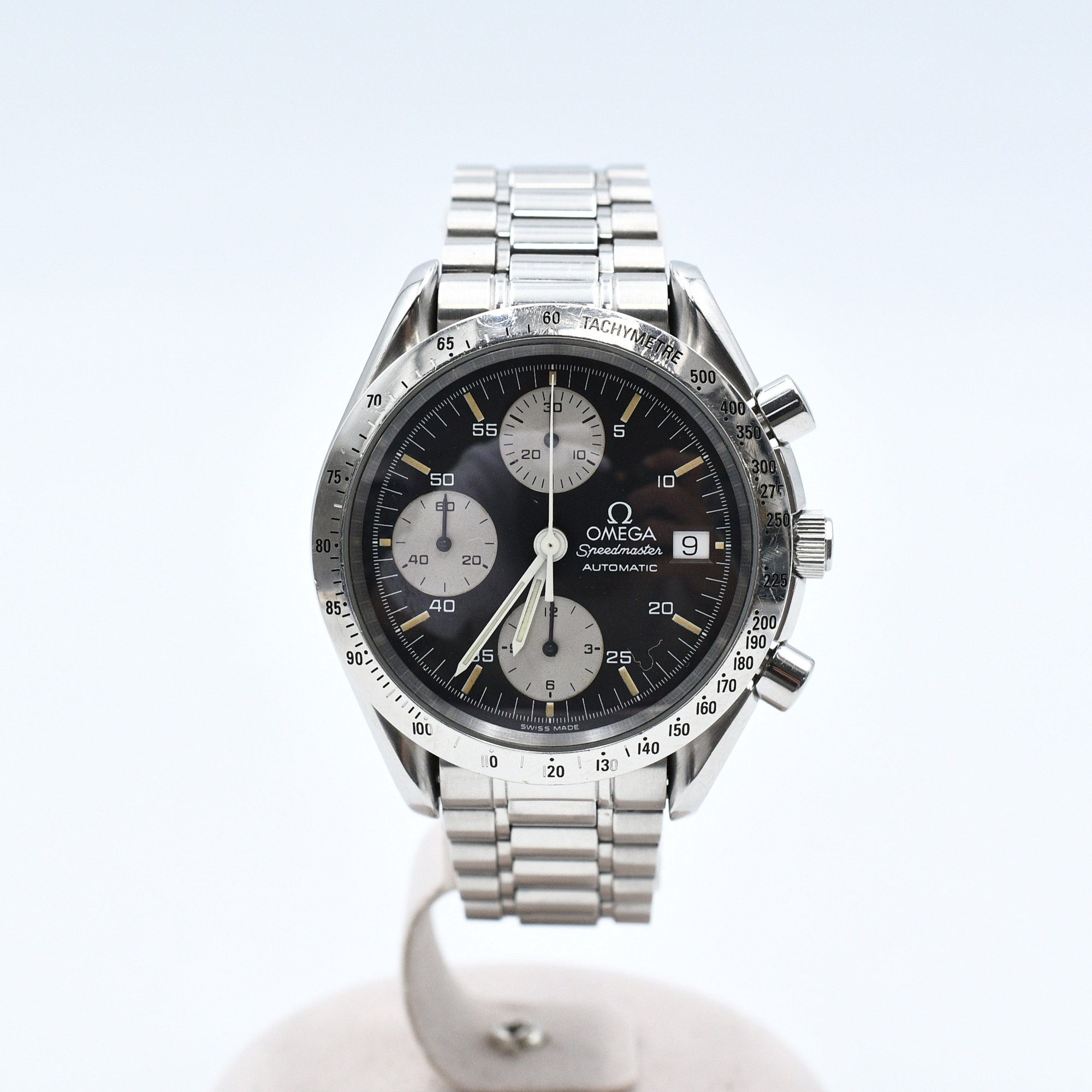 オメガ スピードマスター 黒文字盤 SS/AT Bランク