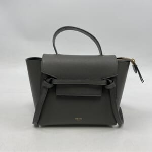 セリーヌ ベルトバッグ ナノ 2WAYバッグ グレー レザー 買取実績【買取日：2026年1月20日】