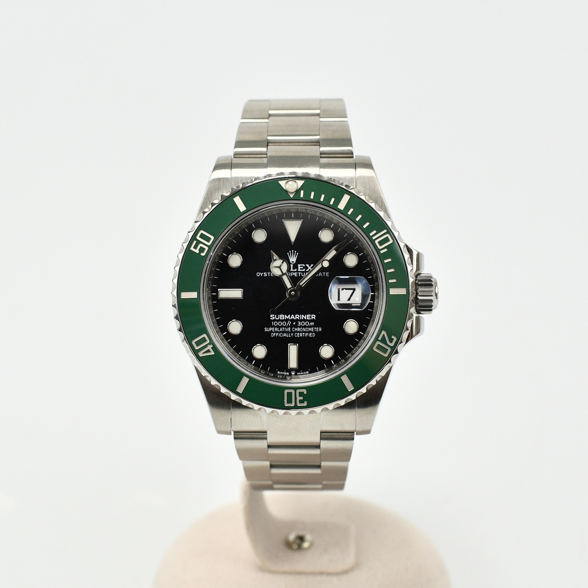 ロレックス サブマリーナーデイト 黒文字盤 SS/AT Aランク