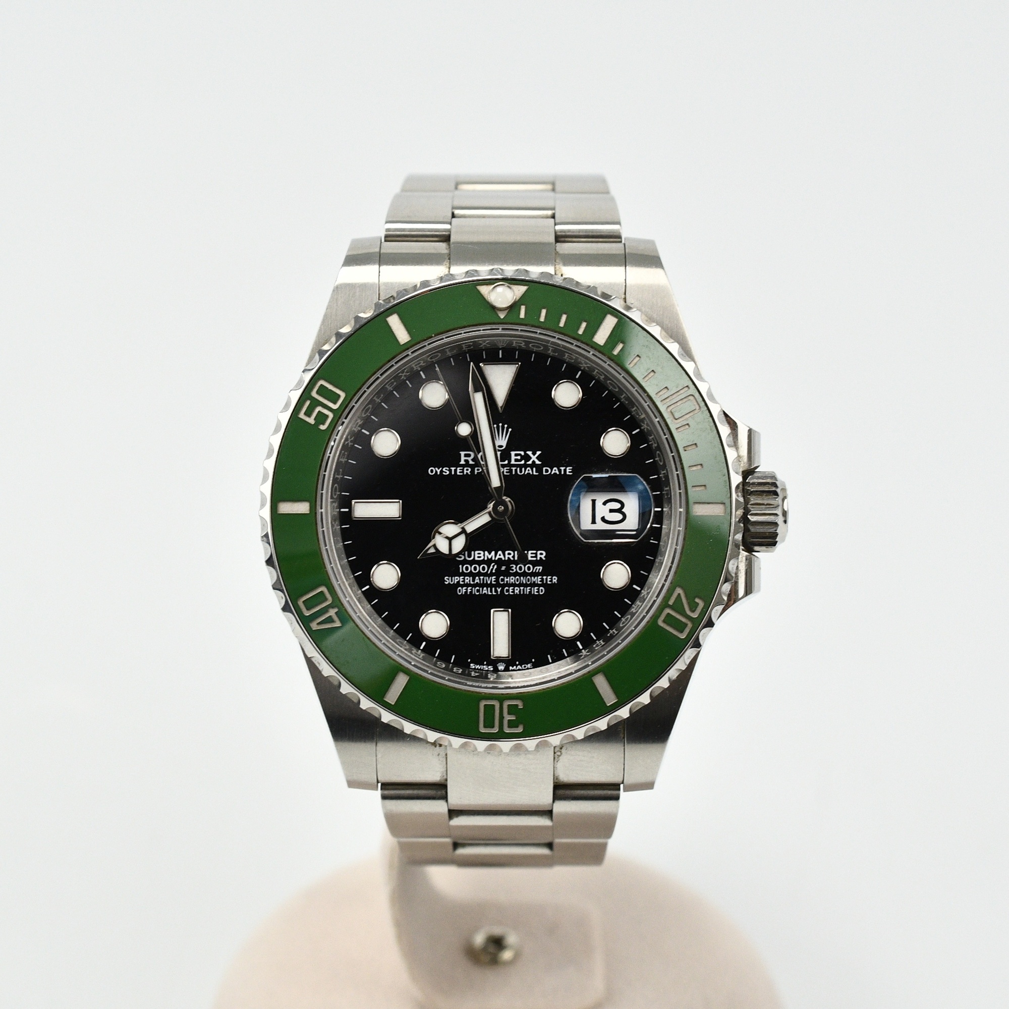 ロレックス サブマリーナーデイト 黒文字盤 SS/AT Bランク