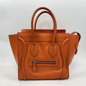 セリーヌ ラゲージ マイクロ ハンドバッグ オレンジ レザー 買取実績【買取日：2026年1月20日】
