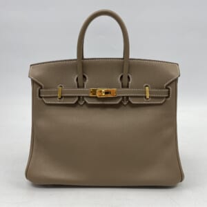 エルメス バーキン25 エトゥープ スイフト GD金具 X刻印 買取実績【買取日：2026年1月18日】