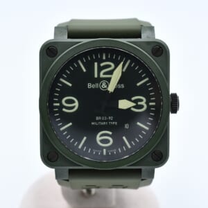 ベル＆ロス アヴィエーション 黒文字盤 CE×ラバー/AT BR03-92-CK 買取実績【買取日：2026年1月6日】