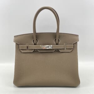 エルメス バーキン30 エトゥープ トゴ SV金具 U刻印 買取実績【買取日：2026年1月16日】