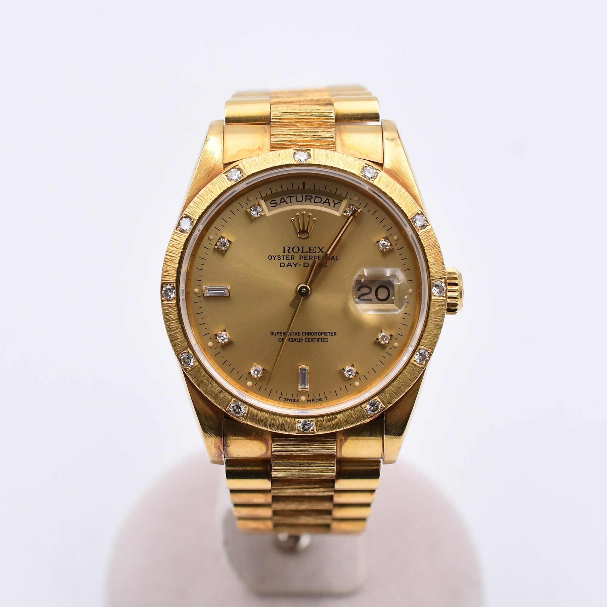 ロレックス デイデイト バーグ シャンパン文字盤 Bランク