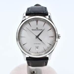 ジャガー・ルクルト ウルトラスリム デイト シルバー文字盤 革×SS/AT Q1238420 買取実績【買取日：2026年1月4日】