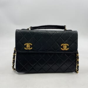 シャネル マトラッセ ダブルターンロック ラム 黒 GD金具 買取実績【買取日：2026年1月20日】