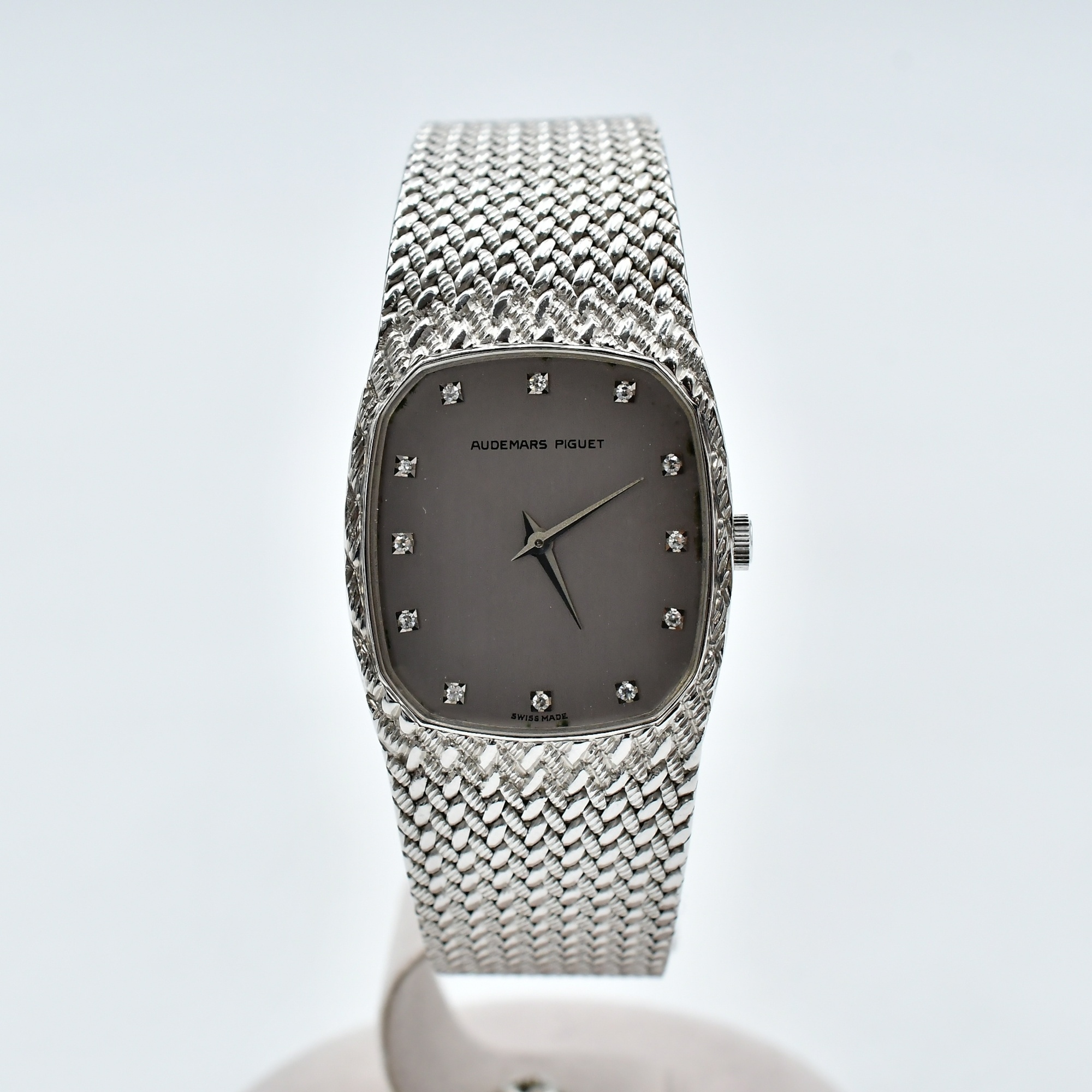 オーデマ ピゲ コブラ シルバー文字盤 WG/AT Bランク