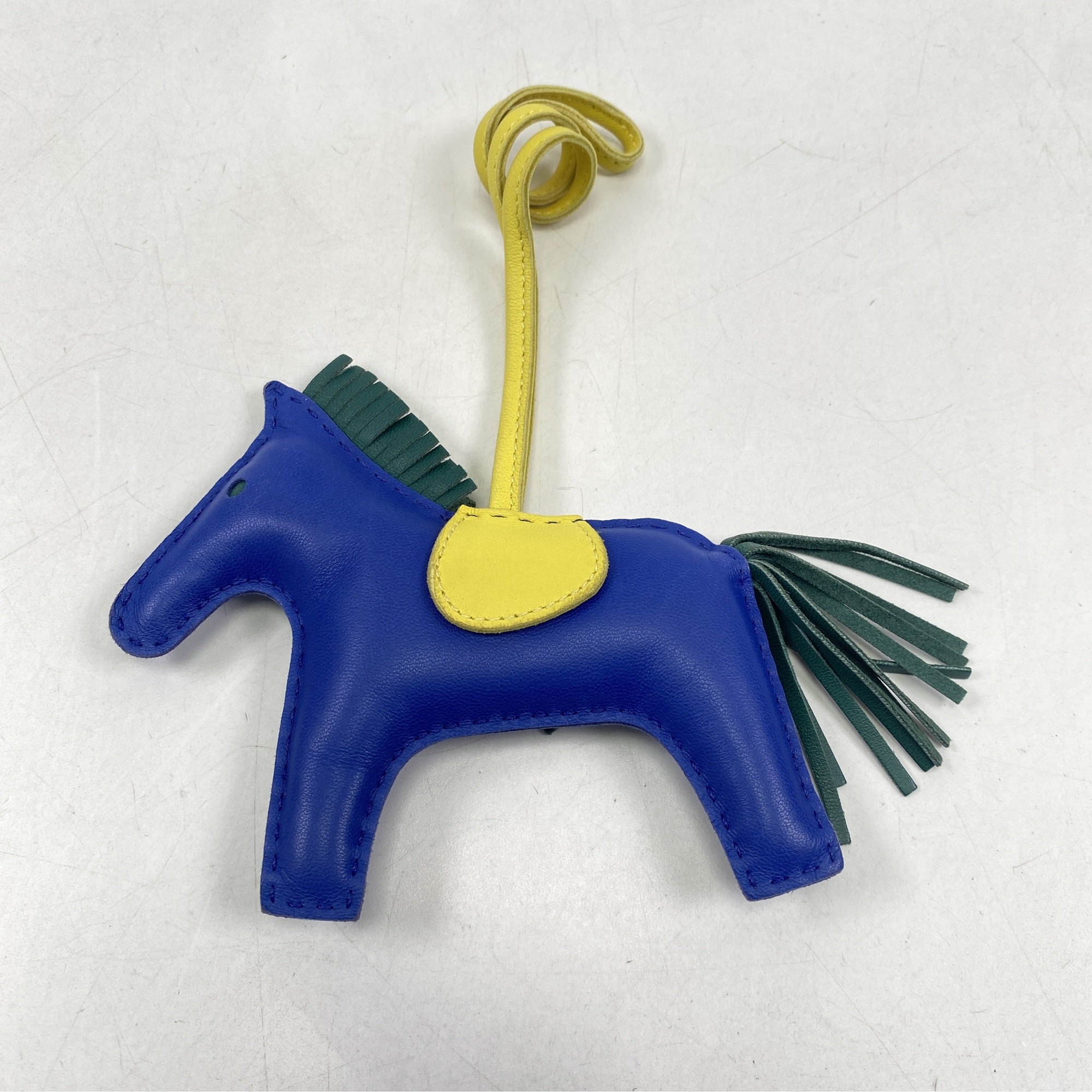 エルメス ロデオMM アニョーミロ 青×黄×緑 Bランク