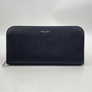 サンローラン タイニーカサンドラ 二つ折り財布 黒 レザー 買取実績