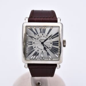 フランク ミュラー マスタースクエア シルバー文字盤 WG×革/AT 6000HSCDT 買取実績【買取日：2026年1月5日】