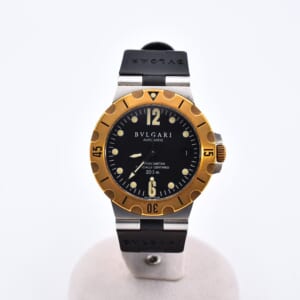 ブルガリ ディアゴノ デイト 黒文字盤 SS×YG/AT SD38SG 買取実績【買取日：2026年1月7日】