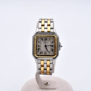 カルティエ パンテール ドゥ カルティエ MM 2ロウ アイボリー文字盤 YG×SS/QZ 83083242 買取実績【買取日：2026年1月6日】