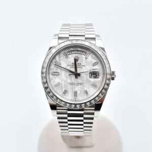 ロレックス デイデイト メテオライト文字盤 Pt/AT 228396TBR 買取実績【買取日：2026年1月7日】