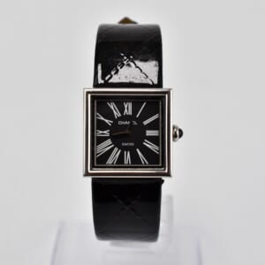 シャネル マドモアゼル 黒文字盤 SS 革/QZ 買取実績【買取日：2023年1月15日】