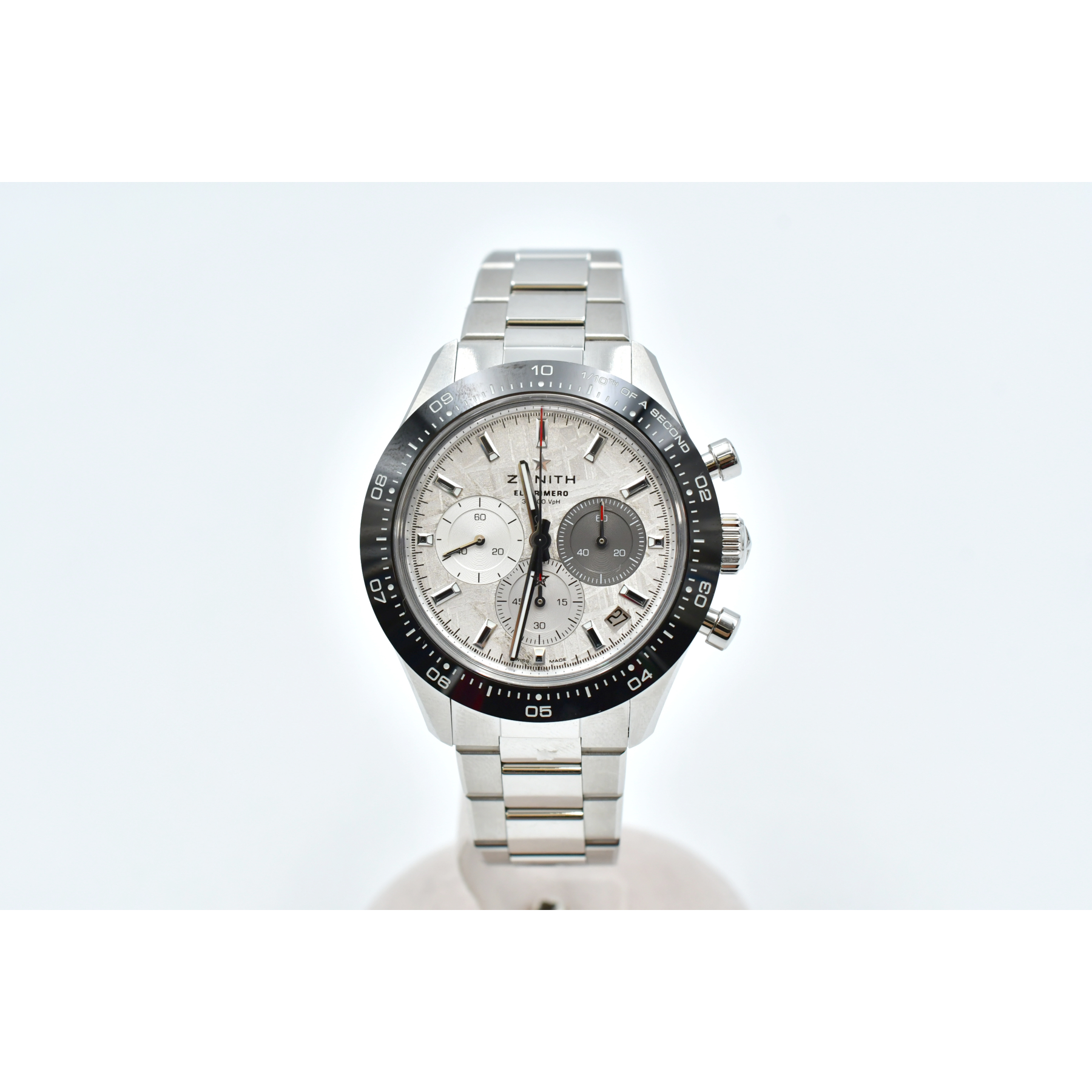 ゼニス クロノマスタースポーツ メテオライト文字盤 SS/AT 03.3120.3600/76.M3100 SAランク