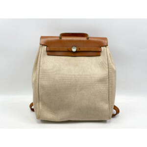 エルメス エールバッグPM アド トワルアッシュ×レザー SV金具 ベージュ系 □E刻印 買取実績【買取日：2025年9月11日】