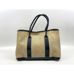 エルメス ガーデンパーティGM トワルミリタリー SV金具 ベージュ D刻印 買取実績【買取日：2025年9月11日】