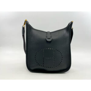 エルメス エブリンPM 黒 トリヨン GD金具 W刻印 買取実績【買取日：2025年7月28日】