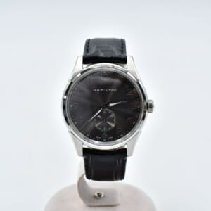 ハミルトン ジャズマスター グレー文字盤 SS×革/QZ H384110 買取実績【買取日：2026年1月4日】