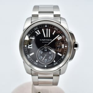 カルティエ カリブルドゥカルティエ 黒文字盤 SS/AT W7100016 買取実績【買取日：2026年1月20日】