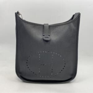 エルメス エヴリンGM 黒 エプソン SV金具 T刻印 買取実績【買取日：2026年1月20日】