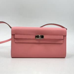 エルメス ケリートゥーゴー ピンク系 ヴォーエプソン SV金具 Y刻印 買取実績【買取日：2026年1月6日】